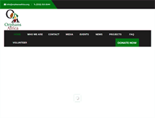 Tablet Screenshot of orphansafrica.org
